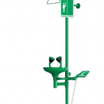 銀川KC4 緊急淋浴雙口洗眼器科恩TOF洗眼器