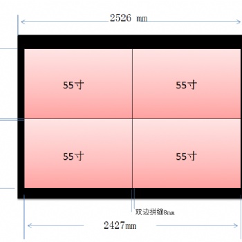 拼接液晶顯示廣告掛牌