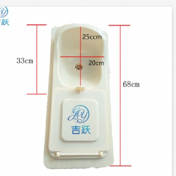 旱廁改造 吉躍干濕分離蹲便器 旱廁免水沖蹲便器 農村廁改糞尿分離