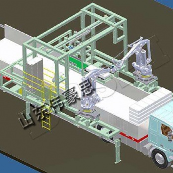 定制全自動(dòng)智能裝車(chē)機(jī)系統(tǒng) 自動(dòng)化碼垛裝車(chē)機(jī)器人