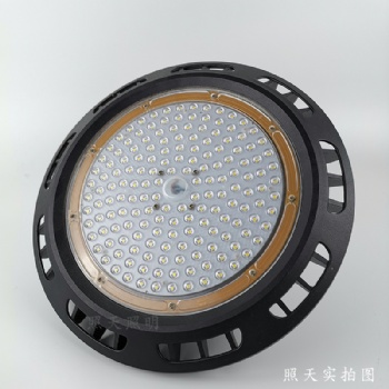 中山UFO吊裝工礦燈100w150w200w飛碟燈白光M10吊環(huán)