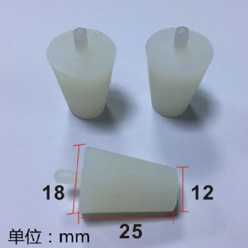 噴涂陽極氧化電鍍電泳耐高溫硅膠塞子螺紋塞堵孔塞橡膠塞子堵頭