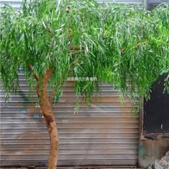 仿真柳樹 假垂柳綠色仿真柳樹 led景觀柳樹