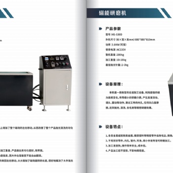 磁力拋光機精密表面內孔處理