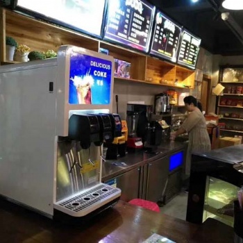 碳酸飲料可樂機免安裝3閥可樂機自助餐廳可樂機投放可樂**配送