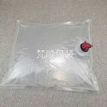 10L酒水透明BIB盒中袋，果汁內(nèi)膜袋，葡萄酒蝴蝶閥包裝