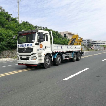 安徽國六標準陜汽四軸檢衡車圖片和性能參數