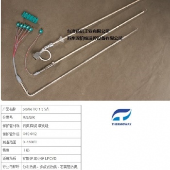 profile TC 1 3 5點熱電偶