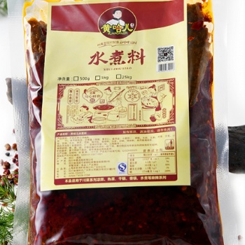 黃哈兒水煮魚水煮肉片醬料