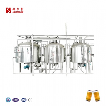 釀酒設備精釀設備500L糖化發酵設備