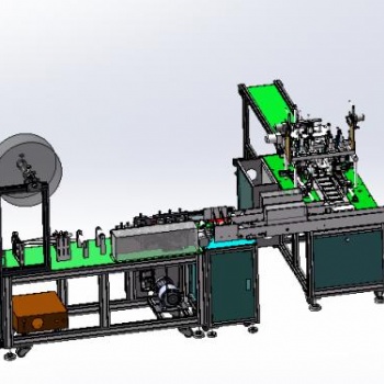供應 貝爾全自動口罩機生產(chǎn)流水線