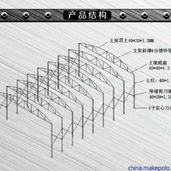 天津靜海區推拉雨棚廠家定制