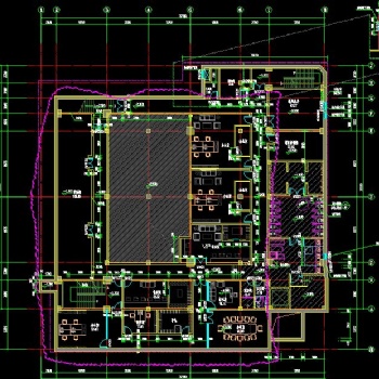 鋼結構平臺設計建筑工程圖