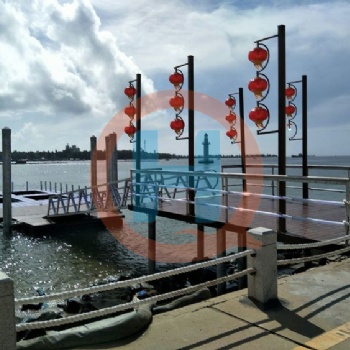 鋼結構浮碼頭浮橋水上建筑景觀交通浮橋碼頭游艇浮碼頭可加工定制