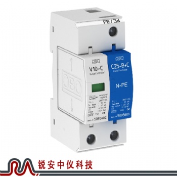 OBO UPS電源防雷器V10-C/1+NPE-銳安中儀