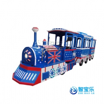 新型英倫無軌火車一推三大型豪華電動(dòng)火車廣場(chǎng)景區(qū)好玩娛樂設(shè)施