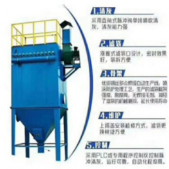 布袋除塵器設備施工脈沖工業環保鍋爐濾筒旋風沙克龍倉頂除塵器