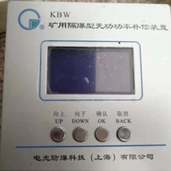 電光防爆礦用隔爆型無功功率補償裝置KBW