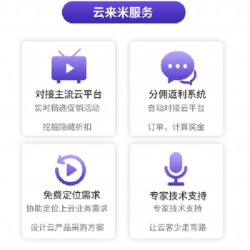 線上云產(chǎn)品返利“云來(lái)米”平臺(tái)，尋求優(yōu)質(zhì)合作伙伴入駐平臺(tái)
