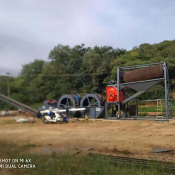 滾筒式篩洗沙一體機 高嶺土的破碎制砂 碎石清洗機械