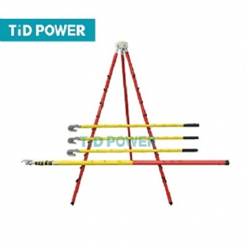 帶電作業(yè)操作桿地面放置架