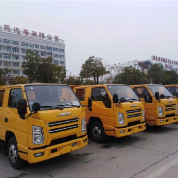 國六江鈴雙排座自卸車 江鈴公路養護車價格廠家