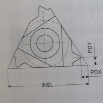 WNT右旋內螺紋刀片