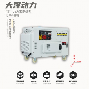 大澤動力12千瓦柴油發電機