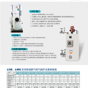 山東藍天鍋爐供河北LHS、LWS系列立式燃油、燃氣蒸汽、熱水鍋爐