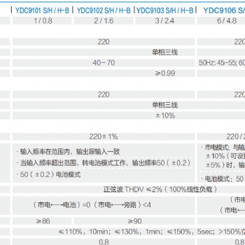 科士達(dá)YDC9101H-B 不間斷電源 1000VA/800W 在線式標(biāo)準(zhǔn)型