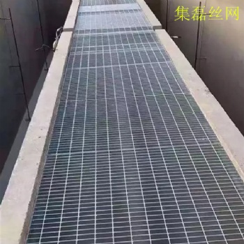 電廠用鋼格柵板【集磊】冷鍍鋅鋼格柵