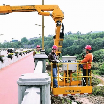 岱山20米橋檢車出租工作平穩安全，提供作業效率