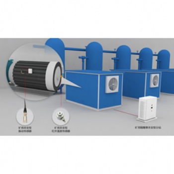 煤礦水泵空壓機提升機電機主軸承溫度振動監測