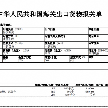 深圳鹽田蛇口玩具買單報關