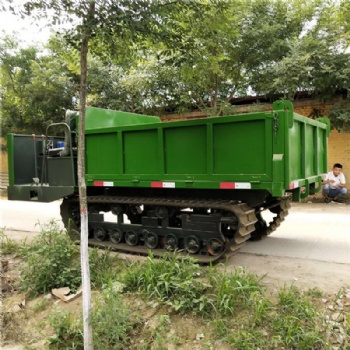 小型農(nóng)業(yè)機(jī)械山地履帶運(yùn)輸車手扶全地形爬山虎農(nóng)用車自卸拖拉機(jī)