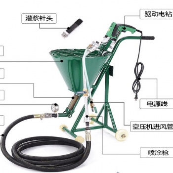 多功能灌漿機(jī) 大功率門縫灌漿 保溫材料噴涂機(jī)高壓注漿機(jī)