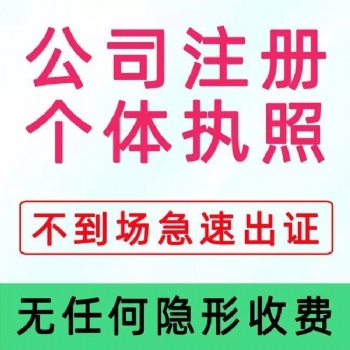 江北紅旗河溝個體執(zhí)照代辦 工商股權變更代辦