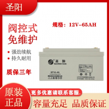 山東圣陽(yáng)蓄電池SP12-6512V6**H總代理現(xiàn)貨