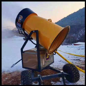 人工造雪機設(shè)備 自動擺頭 雪量更大的人工降雪機 戲雪設(shè)備