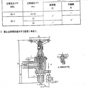 上海全冠CB589 200015H船用黃銅帶有安裝板高壓空氣直角截止閥規(guī)范