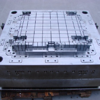 臺州注塑廠供應網格川字托盤田字托盤模具 立體庫用塑料棧板模具