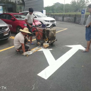 廣州科技園區電商園工業園畫車位劃線停車場規劃施工