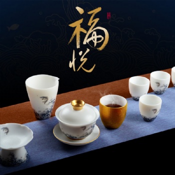 商務(wù)饋贈(zèng)客戶禮品功夫茶具套裝 茶具批發(fā)定制logo