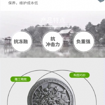 仿石博風(fēng)古建筑構(gòu)件線條門窗套等