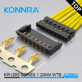 KONNRA KR1200 汽車用間距1.20mm精仿MOLEX單排SMT連接件