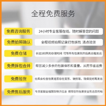 集運深圳到全球，承接各種