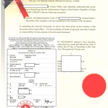 授權書POA海牙認證APOSTILLE