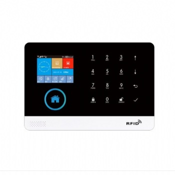 WiFi版+4g報警器PG-103觸摸屏智能報警系統
