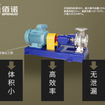 佰諾IH國際標準化工泵