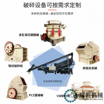 石灰?guī)r制砂機(jī) 移動(dòng)車載礦山石料破碎機(jī) 大型煤矸石粉碎機(jī)